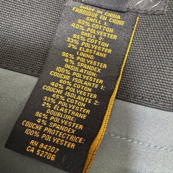 Caterpillar CAT Triton Jacket Coat 4XL Waterproof Windproof Hooded Workwear - Picture 5 of 9